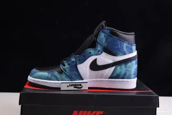Reps TB Air High Tie-Dye OG Jordan 1 CD0461-100 0421